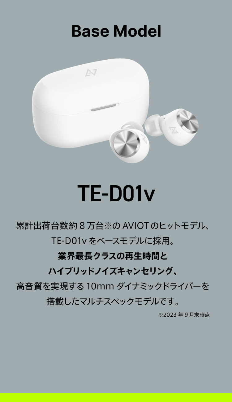 TE-D01v-GMU 製品情報｜AVIOT